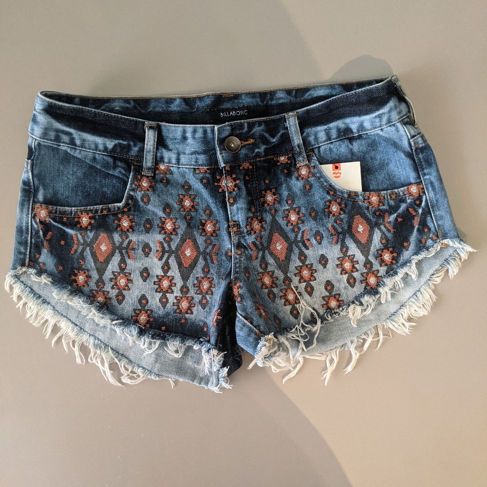 Billabong cutoff shorts